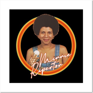 Minnie Riperton / Retro Style Fan Art Design Posters and Art